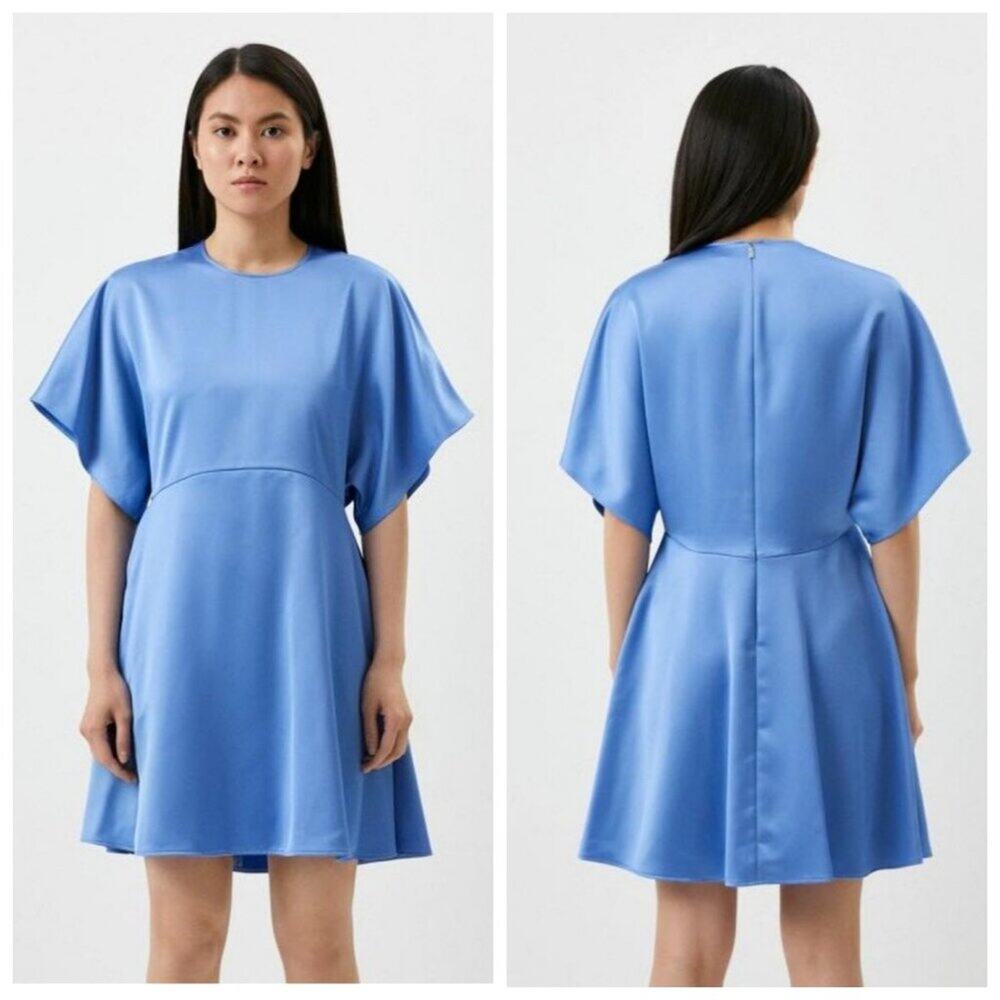 Hugo Boss blue cocktail dress